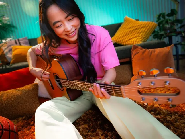 GuitarTuna pitch detection engine in action